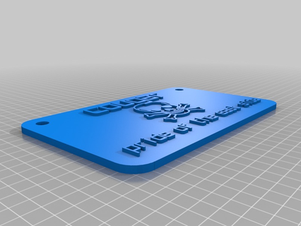 puma orgoglio personalizzato segni loghi 3d print model - Mito3D