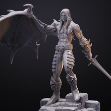 compter vampire art collectionner miniature 3d print model - Mito3D