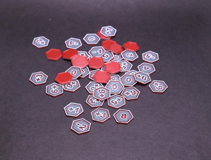 contadores tampo mesa jogos cartas Magia cartão contador marcadores tokens marcador símbolo mtg recolhimento 3d print model - Mito3D