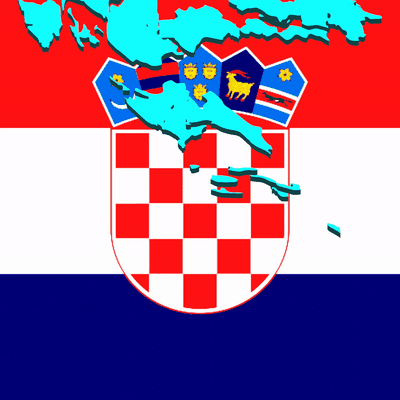 nazione puzzle croazia 3d europa geografia carta geografica modello mondo 3d print model - Mito3D