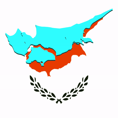 nazione puzzle cipro 3d europa geografia carta geografica modello mondo 3d print model - Mito3D