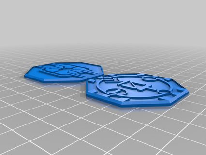 coup coin games game 3d print model - Mito3D