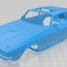coupé hatchback imprimible cuerpo del coche juego ranura scalextric tamiya rc radio hobby de control shell miniz rastreador la deriva 1-10 1-14 1-18 1-24 1-32 3d print model - Mito3D