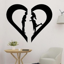 couple hearth 2d art decoration ki ssed decor velentine heart love kissed darling romantic dating 3d print model - Mito3D