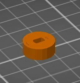 bağlayıcı 15mm stepper motor 28byj 48 step 3D print model - Mito3D