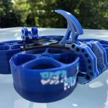 coursquiop 15 pouces stef263 racewhoop drone fpv racer outdoor garden 3d print model - Mito3D