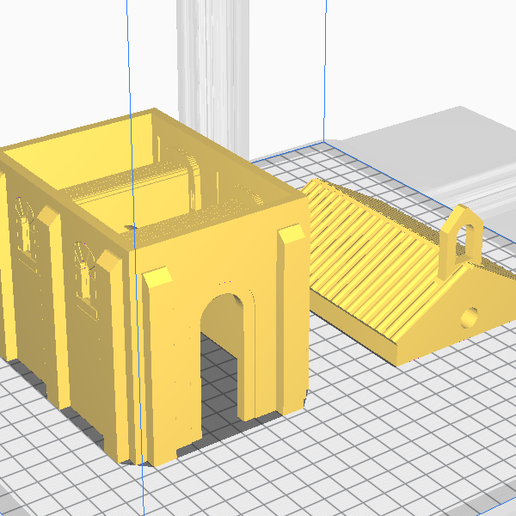 covadonga church architecture model 3D print model - Mito3D