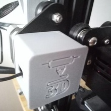 couverture gaine hache ender 3 pro 3d print model - Mito3D