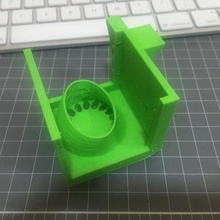 Abdeckung Heizung 40x40 Lüfter tool cover craeatly 3d print model - Mito3D