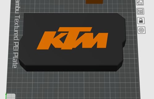 Startseite Mantel KTM Herzog ktm Anzeige Gadget 3d print model - Mito3D