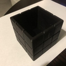 cubierta carcasa funda rubik's cubo rubik juegos Cubeta 3d print model - Mito3D