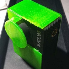 couvrir sj6 légende gadget de la caméra sjcam sj6legend le couvercle 3d print model - Mito3D