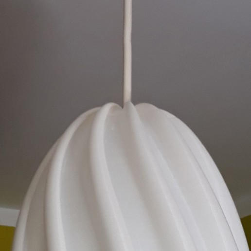 cover tulip wavelamp 3 4 architecture accessory lamp k 3d 3D print model - Mito3D