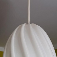 copertura tulip wavelamp 3 4 architettura accessorio la lampada k 3d 3d print model - Mito3D