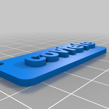 Covfefe porte clés 3d print model - Mito3D