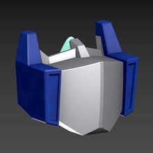 optimus prime edition covid-19 maskesi kap aracı 3d baskı transformers g1 notouchchallenge sağlık ücretsiz Corona autobot 3d print model - Mito3D
