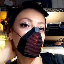 covid-19 máscara de bordas vários filtro covid corona 3d print model - Mito3D