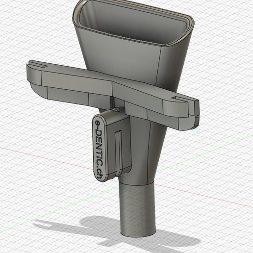 covid 19 - dental suction tool medical dentist aspiration covid-19 covid19 corona virus 3D print model - Mito3D