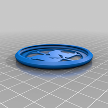 covid cover michigan logo - blue replacement_parts 3d print model - Mito3D