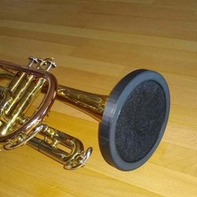 covid filter trumpet various covid-19 covid19 covidmask music 3d print model - Mito3D