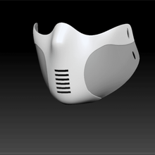 covid Maske 2 verschiedene 3d print model - Mito3D