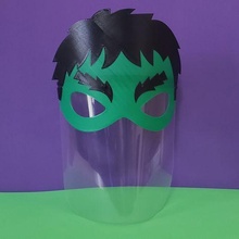 Covid Maske Spaß Kinder Rächer Hulk Wunder 3d print model - Mito3D