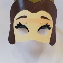 covid mascarar Diversão crianças belle beleza fera 3d print model - Mito3D