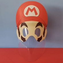 covid maschera divertimento ragazzi Mario bros 3d print model - Mito3D
