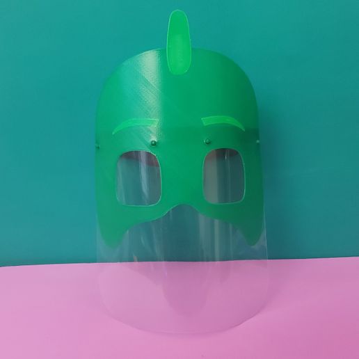 covid mascarar Diversão crianças pj gekko 3D print model - Mito3D