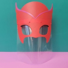 covid maschera divertimento ragazzi pj gufetta 3d print model - Mito3D