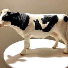 vaca juego escultura 3d print model - Mito3D
