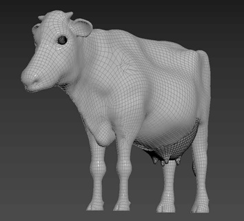 vaca 3d print model - Mito3D