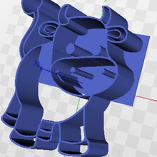 cow cutter home animal 3d print model - Mito3D