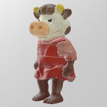 inek elbise hayvan mikrop oyuncak 3d print model - Mito3D
