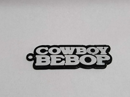 cowboy bebop anime key ring rings keychain 3d print model - Mito3D