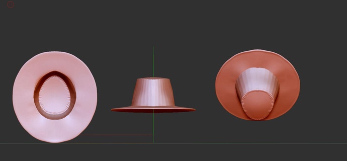 cow boy chapeau casquette mode 3d print model - Mito3D