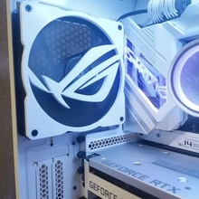CPU ventilateur couverture gaine rogstrix pc glacière joueur rog strix logo jeu GPU 3d print model - Mito3D