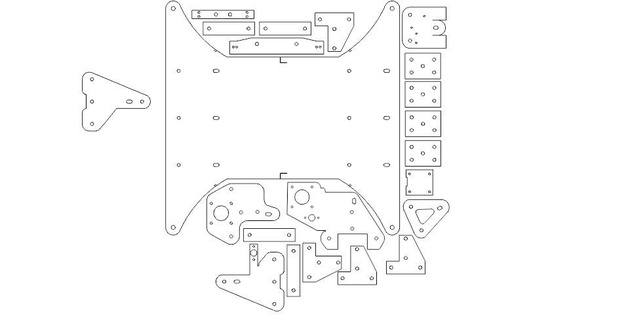 cr 10 dxf 3d Drucker Teile 3d print model - Mito3D