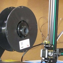 cr 10 ender3 pelota rodamiento filamento apoyo carrete soporte crealidad 3d_printer_accessories 3d print model - Mito3D