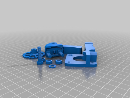 cr-10 filament sensor adjustable extruder hobby kit mods mod 3d printer parts 3d print model - Mito3D