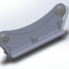 cr-10 mod - de filamentos tambor suporte ferramenta rolamento rolamentos cr-10s cr10 cr10s creality filamento Impressora 3d peças 3d print model - Mito3D