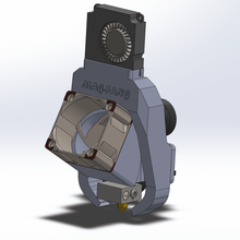 cr-10 mod - magneto fang oem fans tool cr10 creality fan magnetic 3d printer parts 3d print model - Mito3D