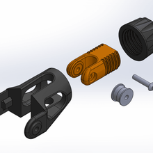 cr-10 mod - y axis tensioner tool belt 3d printer parts 3d print model - Mito3D