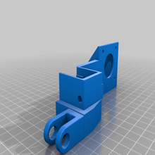 cr-10s bondtech extruder mount roller tool 3d printer parts top feed 3d print model - Mito3D