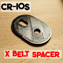 cr-10 gerdirici spacer x aracı 3d yazıcı parçaları titreşim sessiz creality anti 3d print model - Mito3D