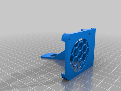 cr 6 Ventilator Unterstützung Realität montieren Remix 3d Drucker Teile 3d print model - Mito3D