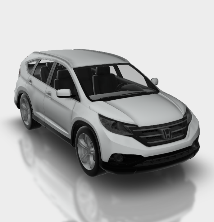 cr-v 2014 home automobile car vehicle rally race sports derby supercar gt 3D print model - Mito3D