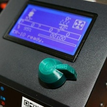 cr10 control knob - orig prusa remix cr-10 creality encoder potentiometer rotary 3d_printer_parts 3d print model - Mito3D