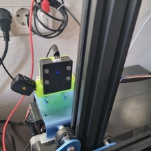 cr10 v2 v3 Spule Halter Unterstützung Filament Sensor cr berühren montieren Werkzeug Direkte Fahrt Aktualisierung 3d print model - Mito3D
