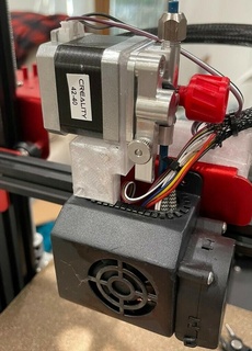 cr10s pro v2 directdrive bracket microswiss direct drive extruder- easy mount motor wire swapping sturdy extruder microswissdirectdrive metal dd 3d printer extruders 3d print model - Mito3D